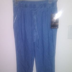 Ladies Denim Drawstring Pant